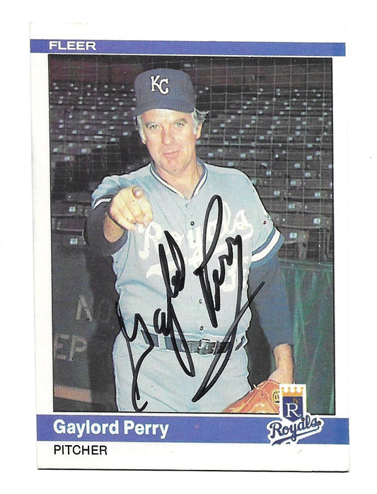 1984 Fleer Gaylord Perry