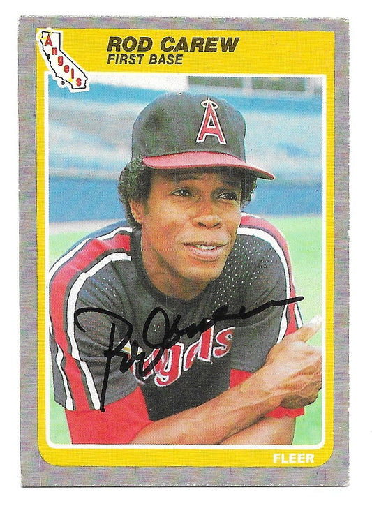 1985 Fleer Rod Carew