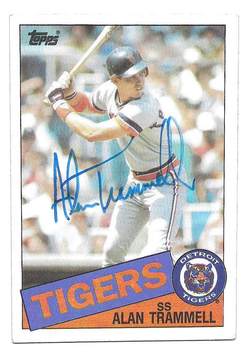 1985 Topps Alan Trammell