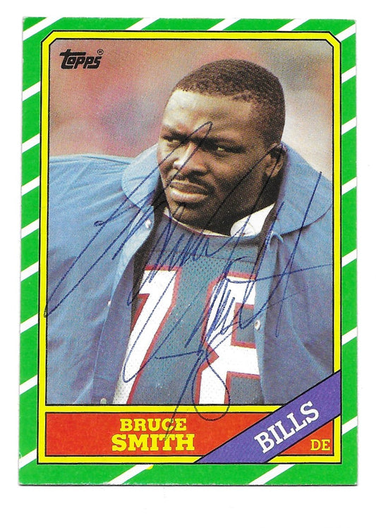 1986 Topps Bruce Smith Rookie