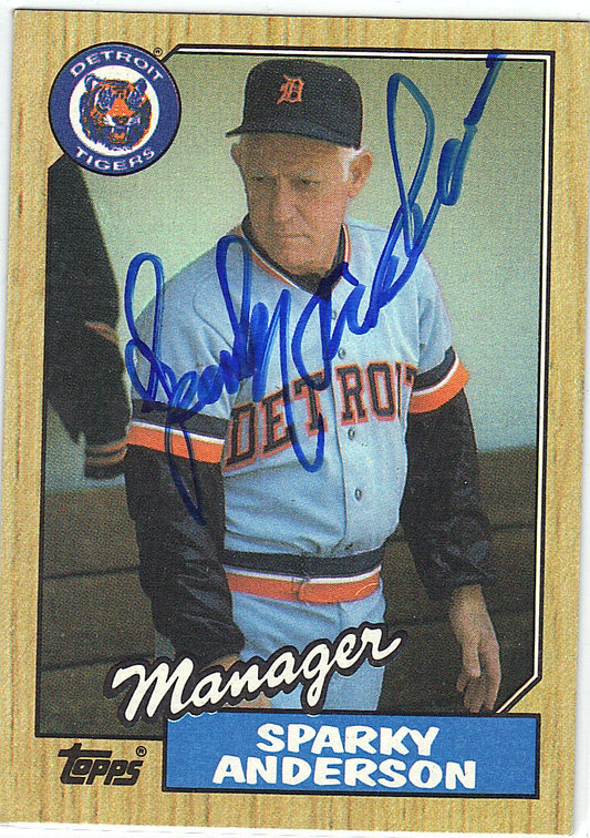 1987 Topps Sparky Anderson