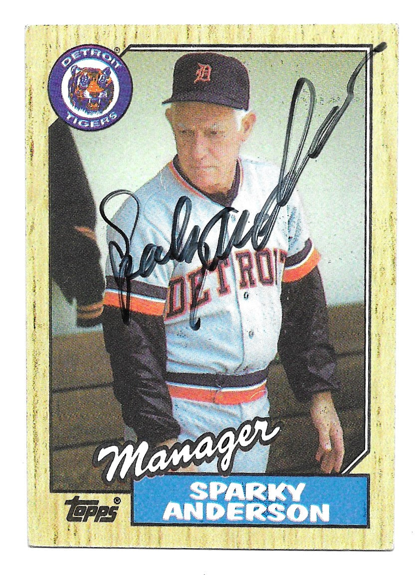 1987 Topps Sparky Anderson