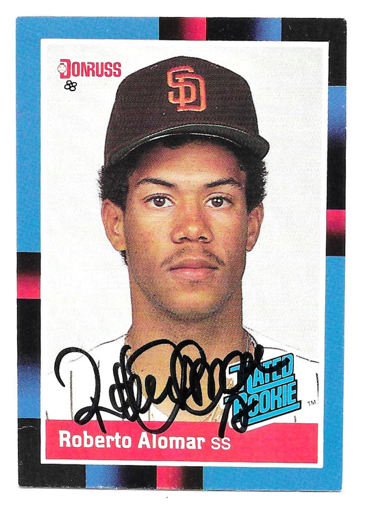 1988 Donruss Roberto Alomar Rookie