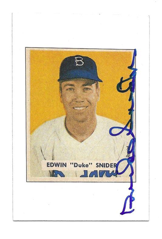 1989 Upper Deck Duke Snider