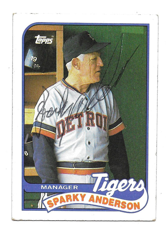 1989 Topps Sparky Anderson