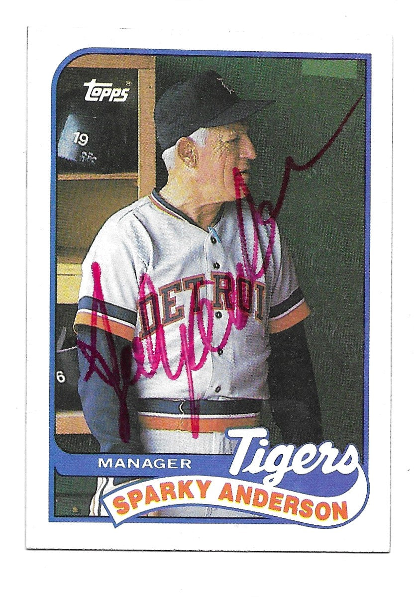 1989 Topps Sparky Anderson