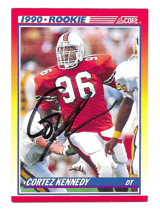 1990 Score Cortez Kennedy Rookie