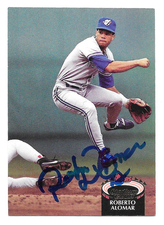 1992 Topps Stadium Club Roberto Alomar