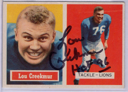 1957 Topps Lou Creekmur