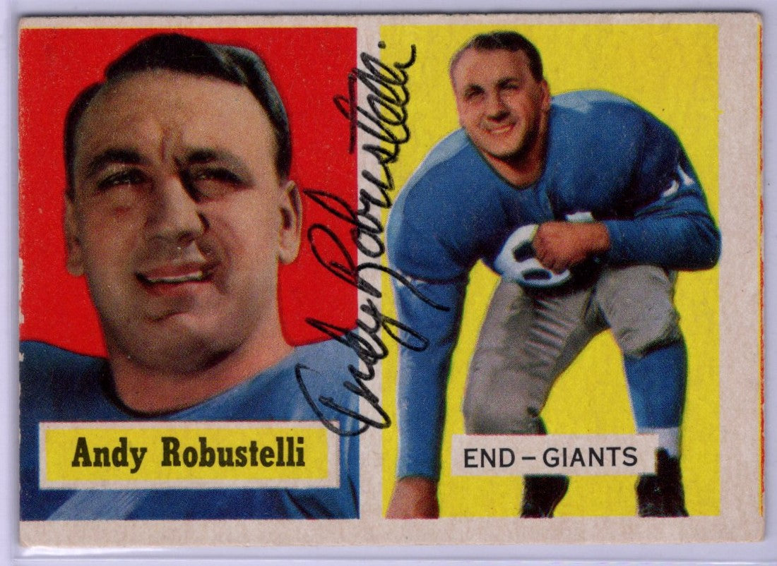 1957 Topps Andy Robustelli