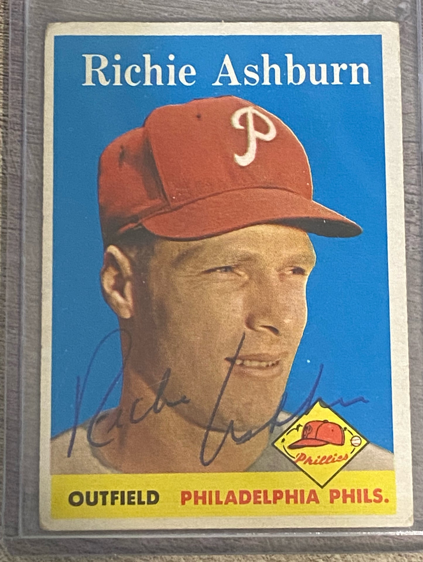 1958 Topps Richie Ashburn