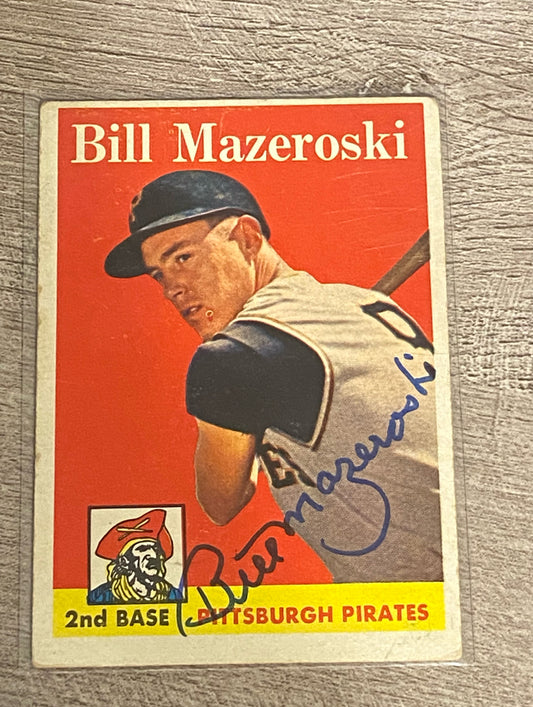 1958 Topps Bill Mazeroski