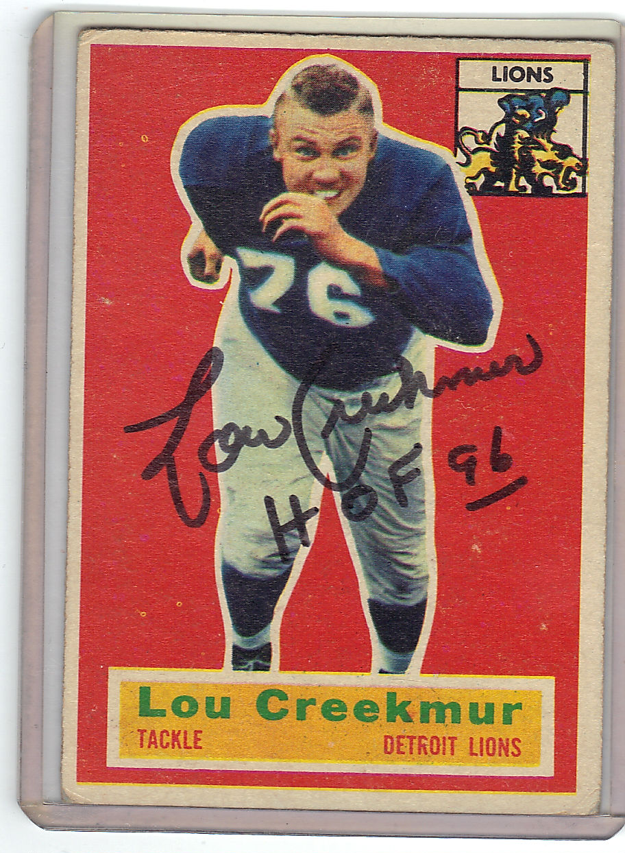 1956 Topps Lou Creekmur