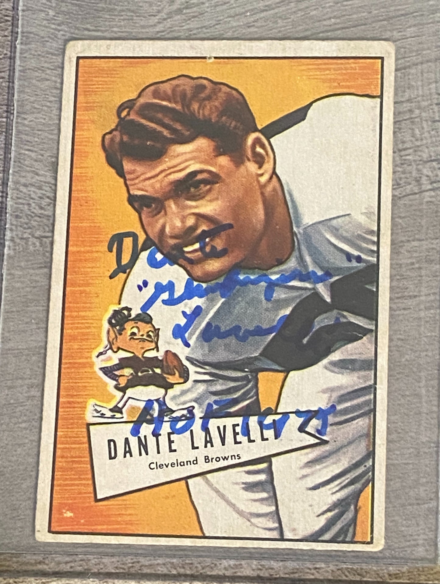 1952 Bowman Small Dante Lavelli