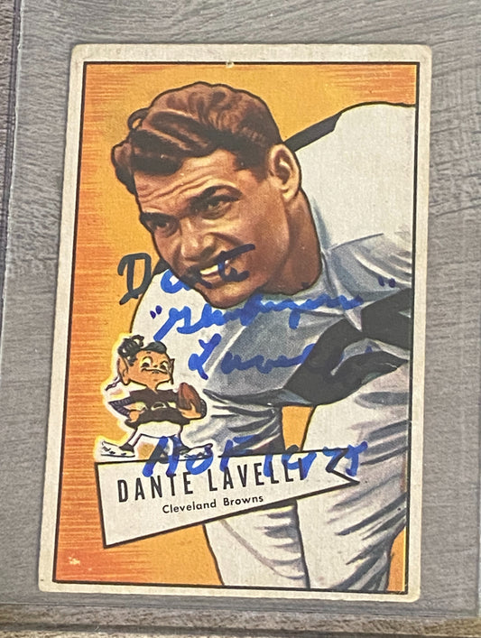 1952 Bowman Small Dante Lavelli