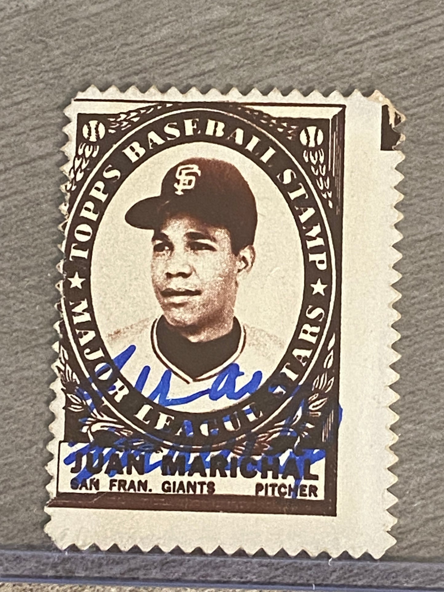 1961 Topps Stamp Rookie Juan Marichal