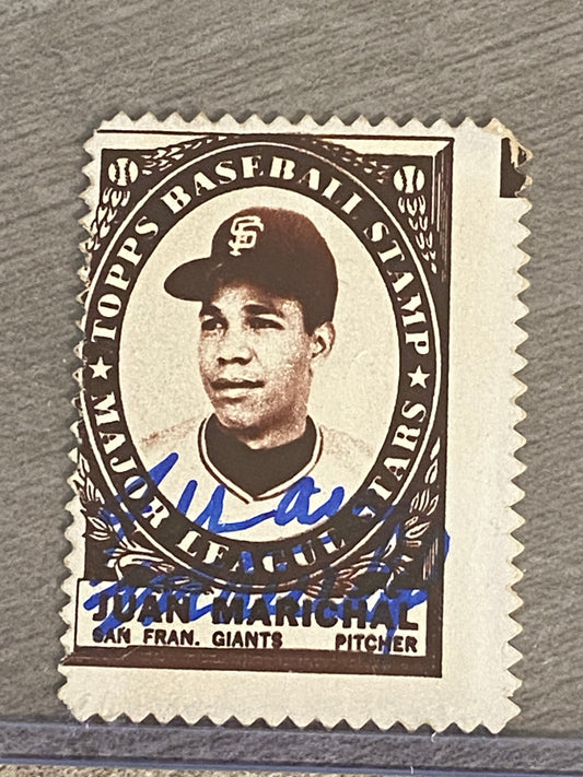 1961 Topps Stamp Rookie Juan Marichal