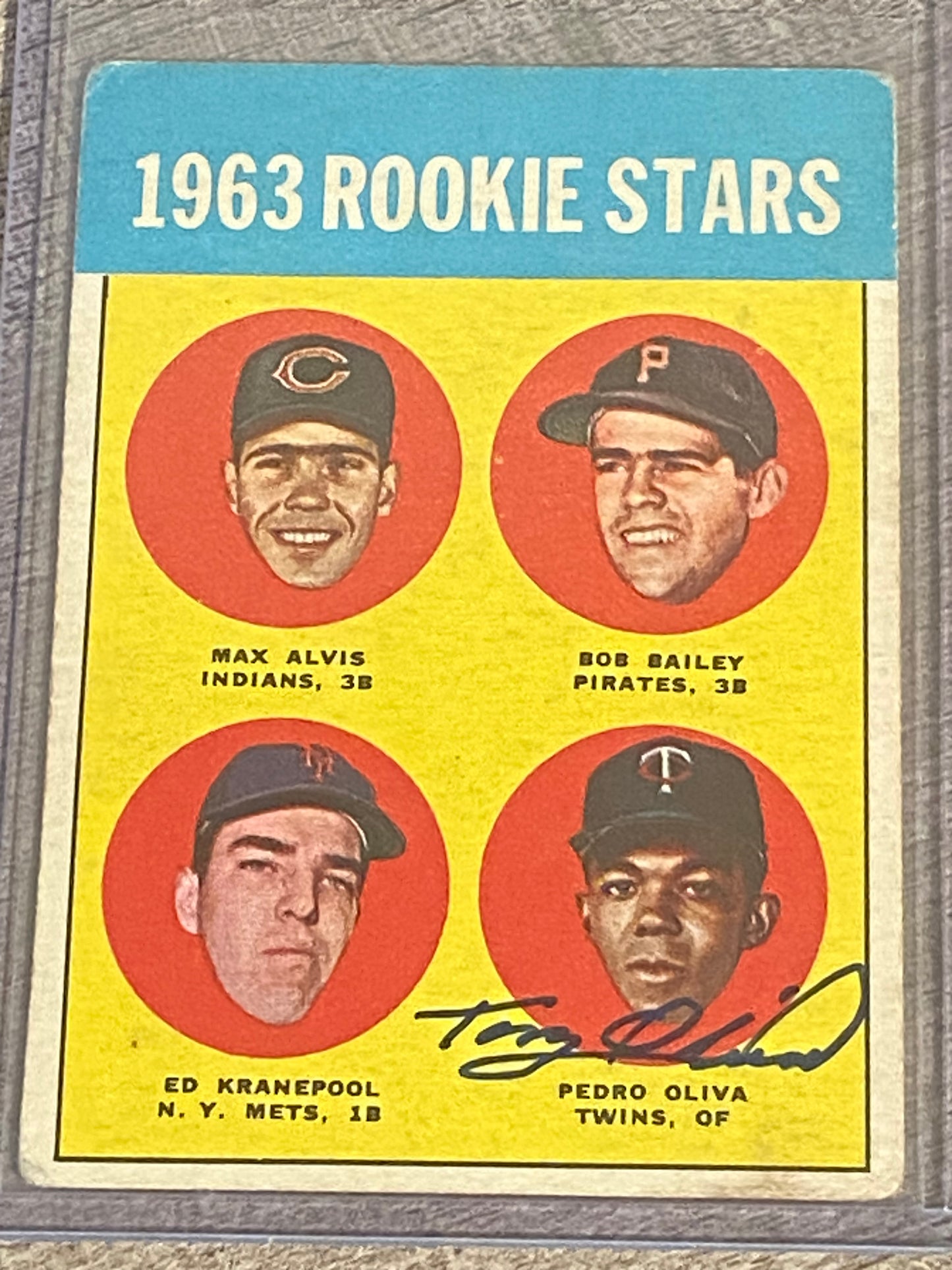 1963 Topps Rookie Tony Oliva