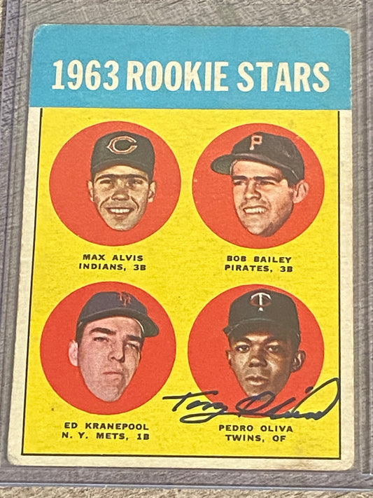 1963 Topps Rookie Tony Oliva