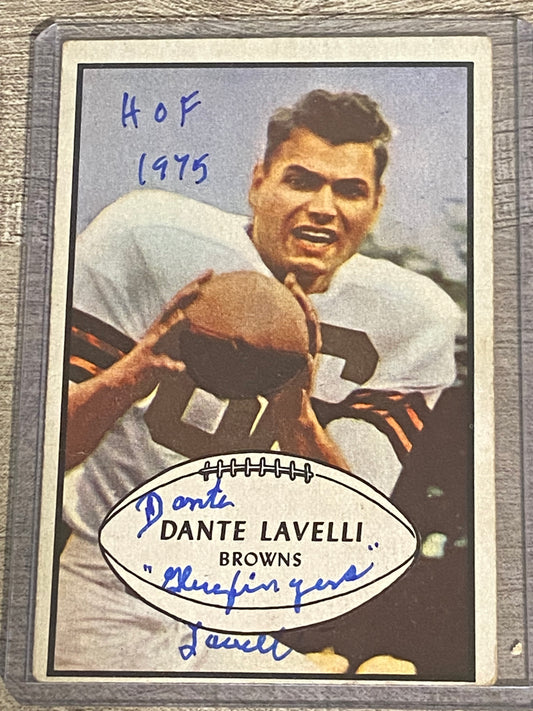 1953 Bowman Dante Lavelli