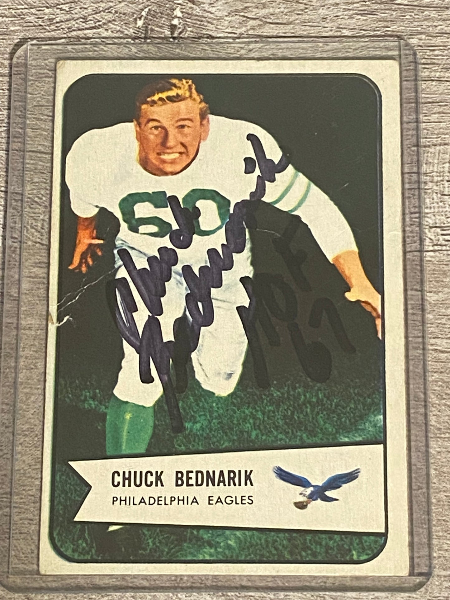 1954 Bowman Chuck Bednarik