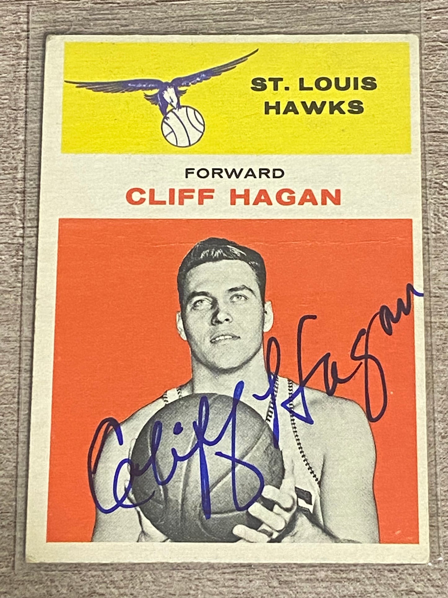 1961 Fleer Cliff Hagan