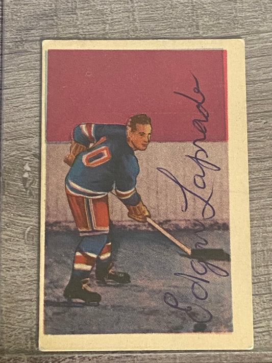1952 Parkhurst Edgar Laprade