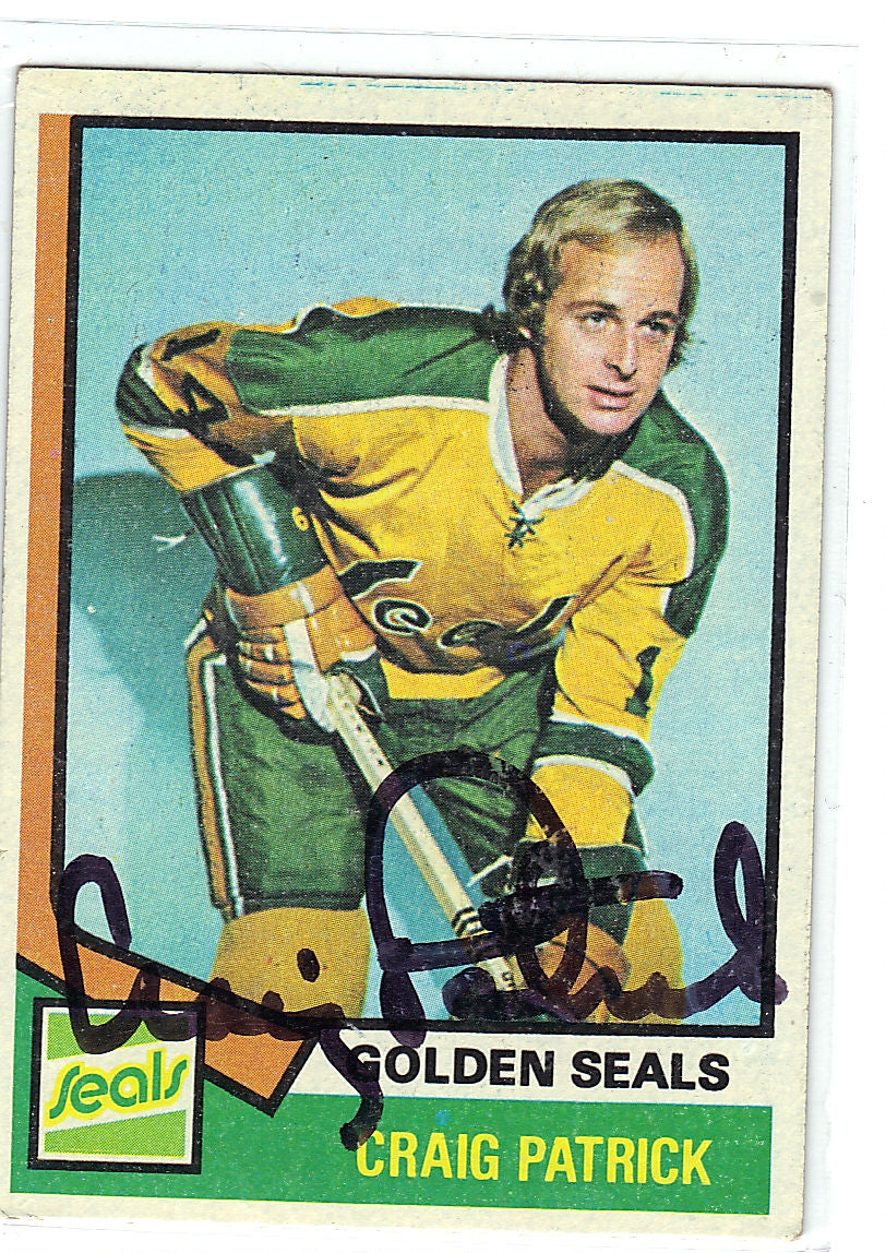 1974-75 Topps Craig Patrick