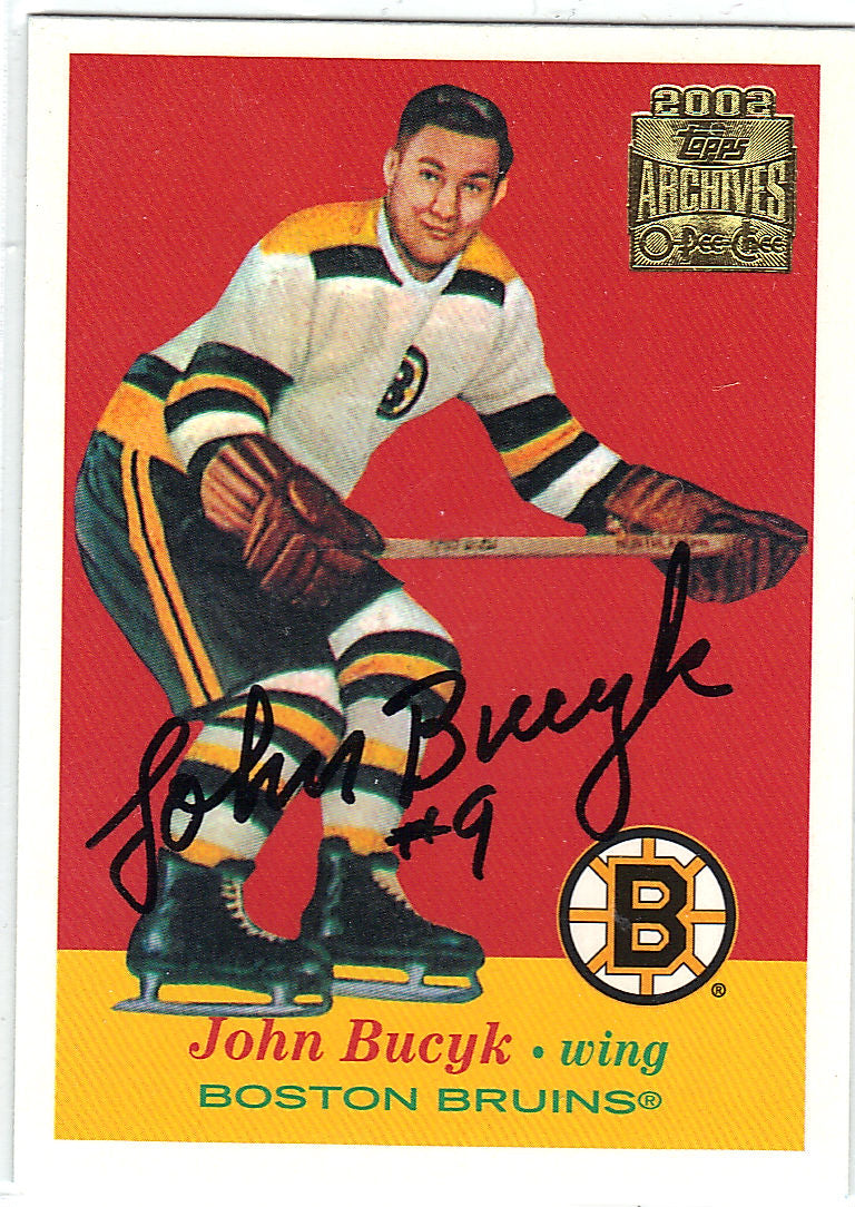 2002 Topps Archive Johnny Bucyk