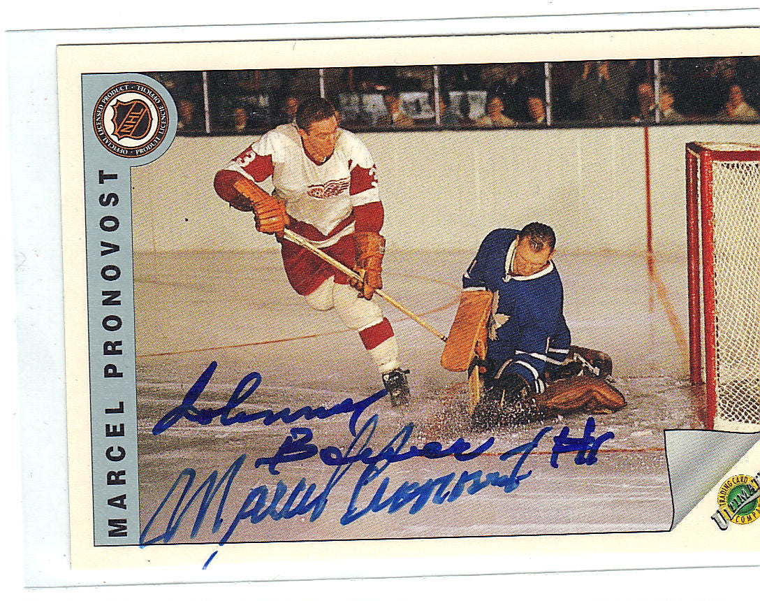 1992 Original Six Marcel Pronovost