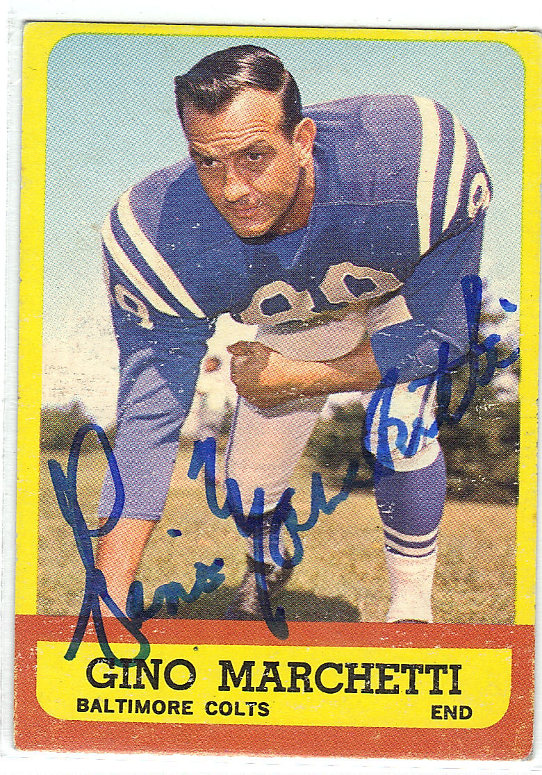 1963 Topps Gino Marchetti