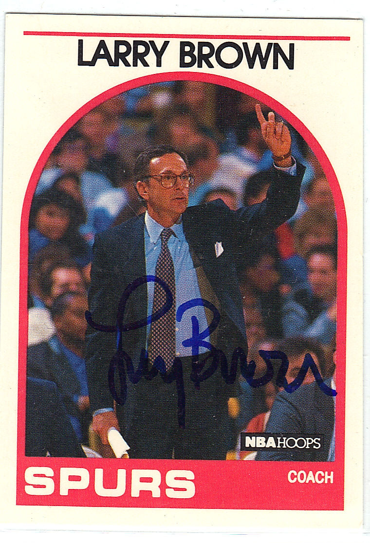 1989 Hoops Larry Brown