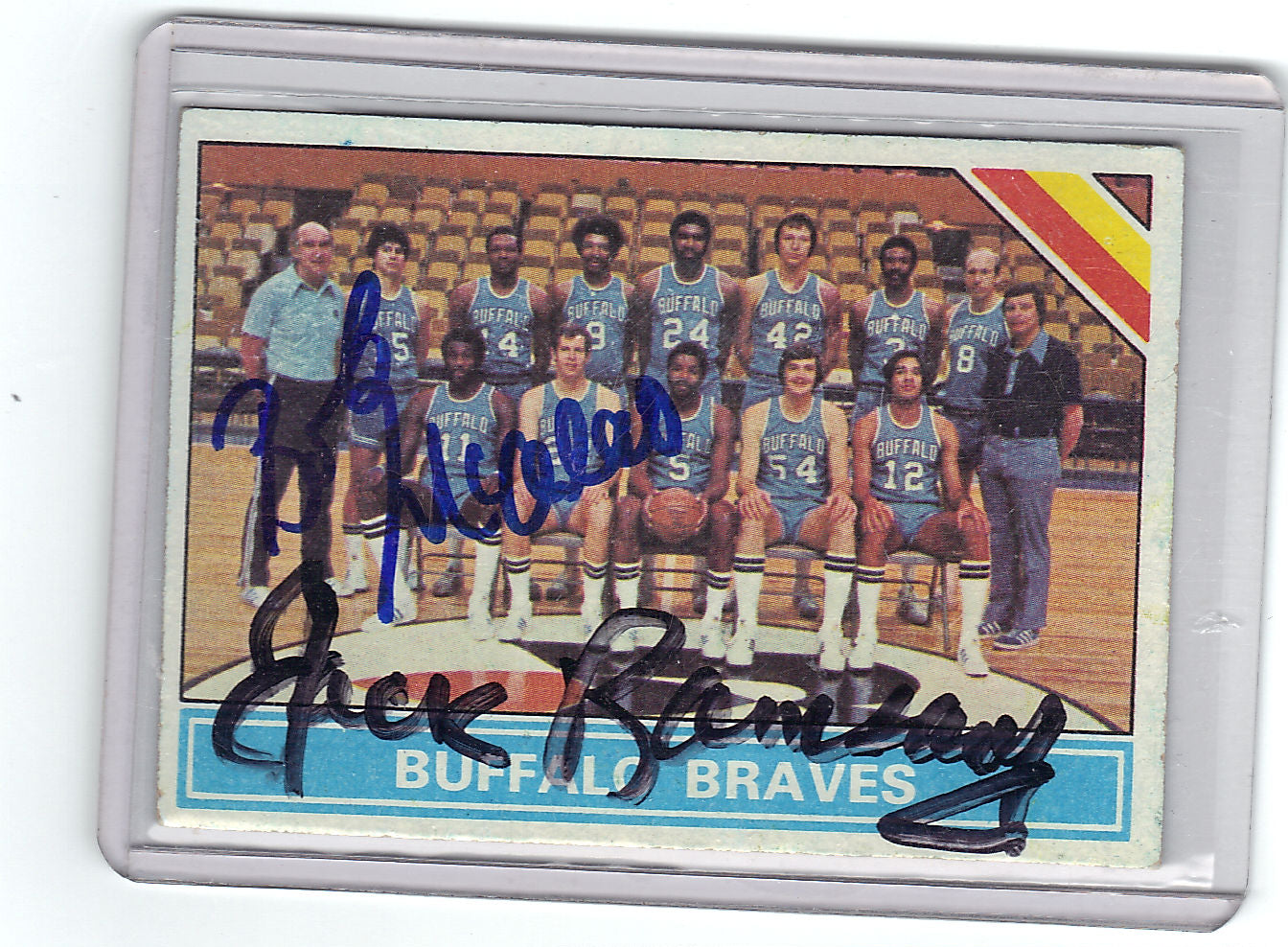 1974-75 Topps Buffalo Braves Team