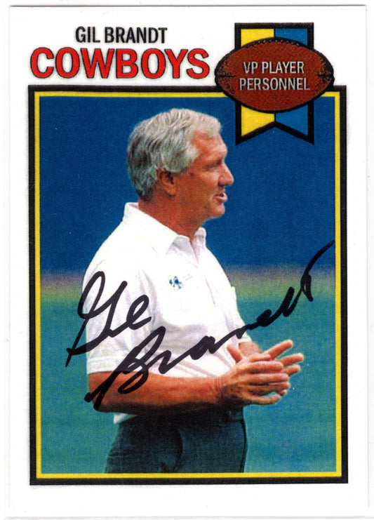 1979 Topps Custom Gil Brandt