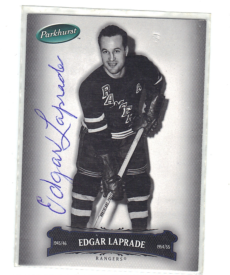 2007 Parkhurst Edgar Laprade