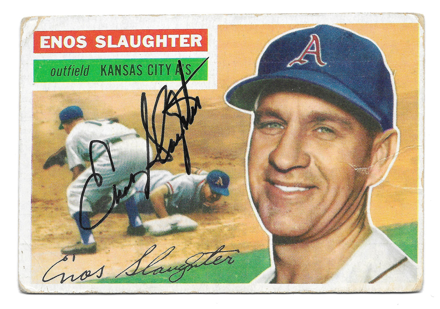 1956 Topps Enos Slaughter