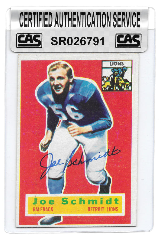 1956 Topps Joe Schmidt Rookie