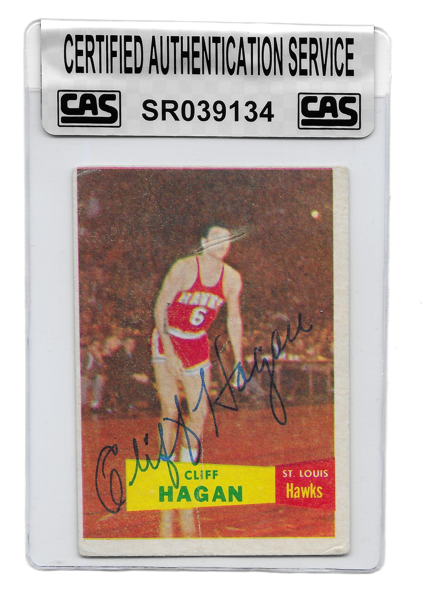 1957 Topps Cliff Hagan Rookie