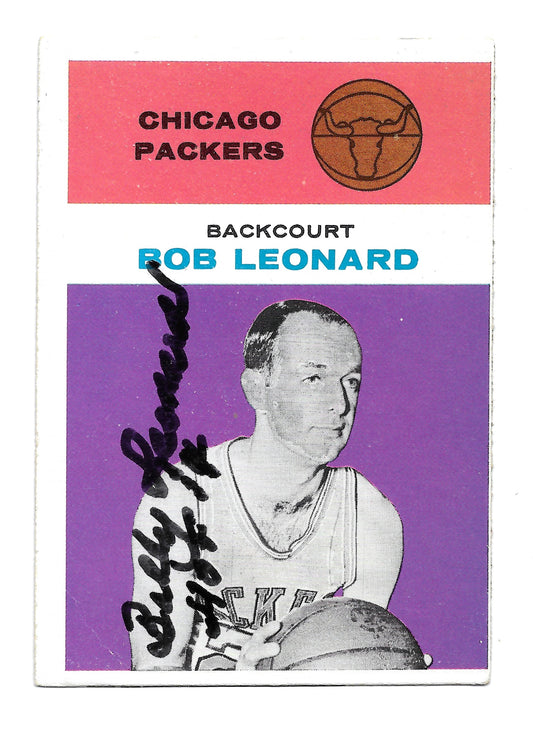 1961 Fleer Bobby Leonard