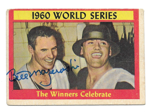 1961 Topps World Series Bill Mazeroski