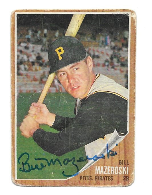 1962 Topps Bill Mazeroski