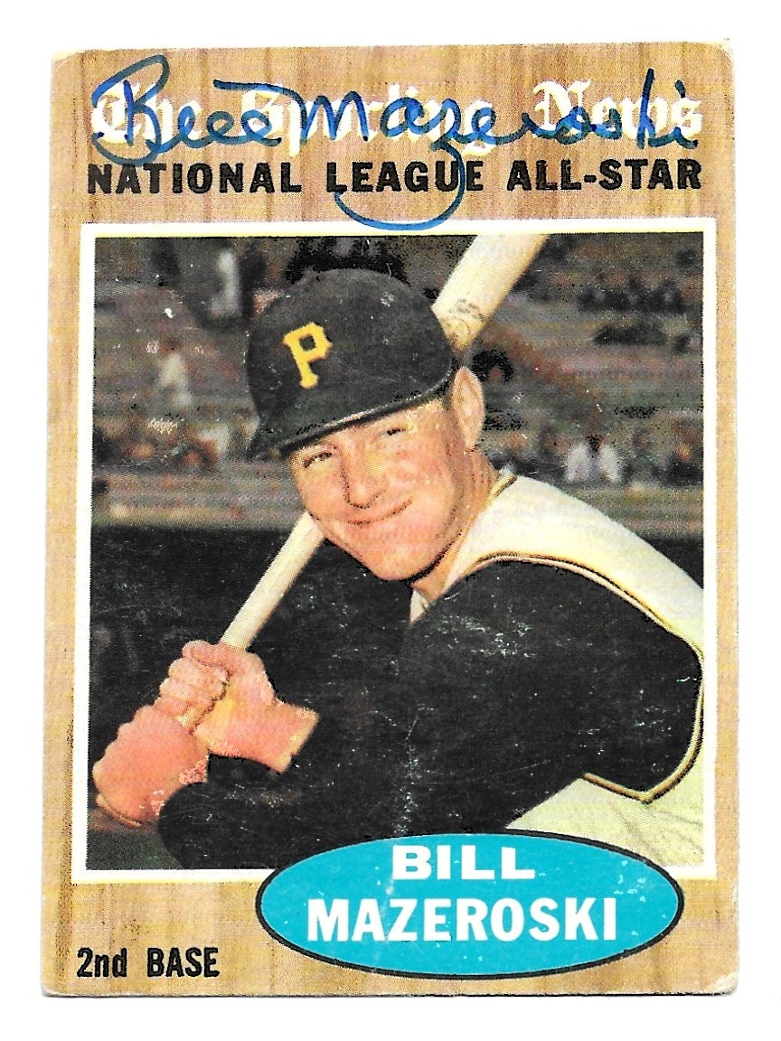 1962 Topps All-Star Bill Mazeroski