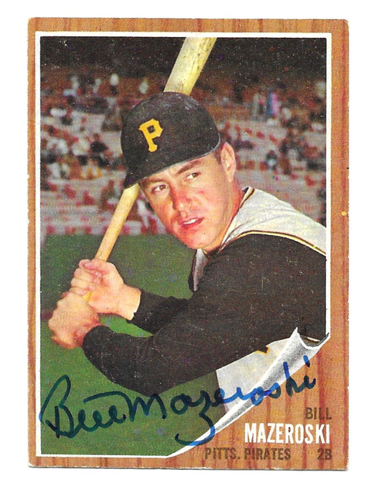 1962 Topps Bill Mazeroski