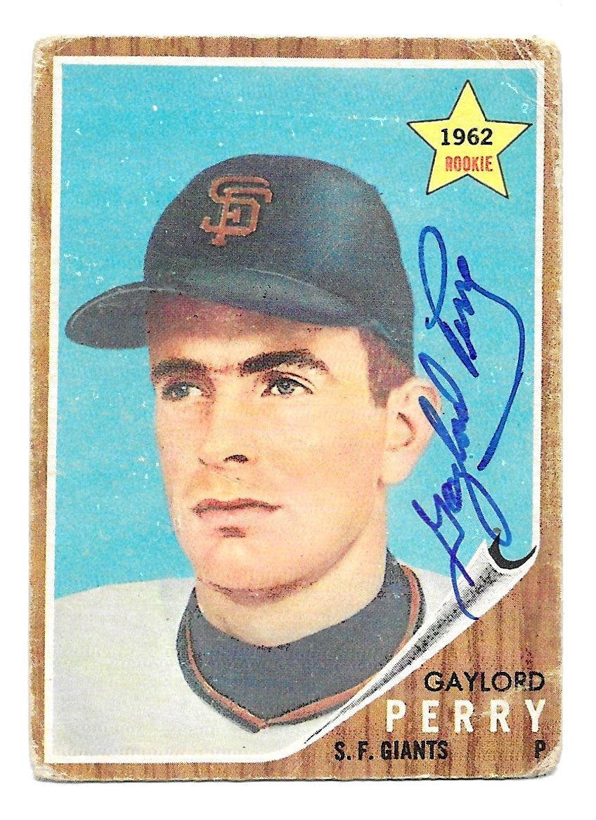 1962 Topps Gaylord Perry Rookie