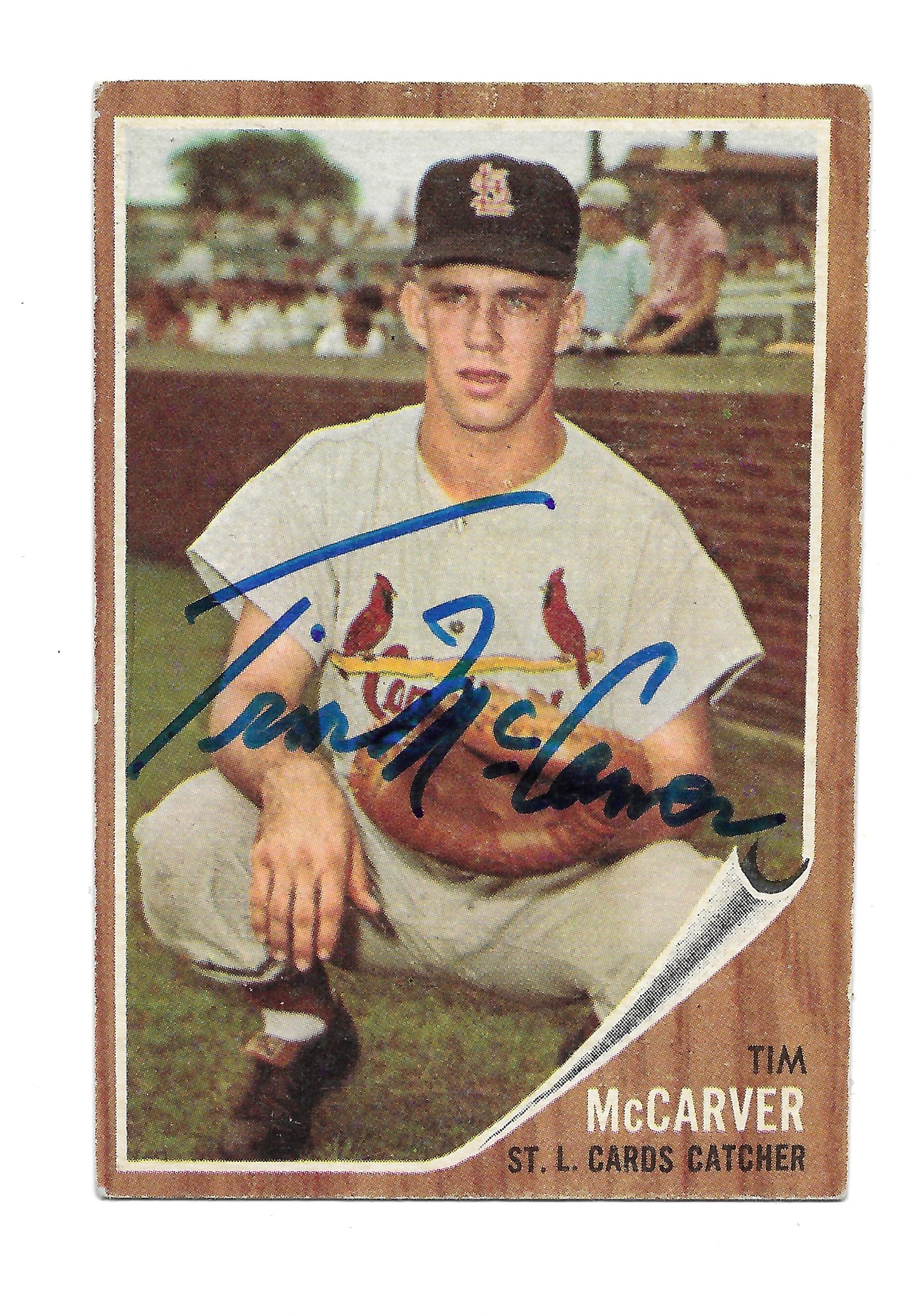 1962 Topps Tim McCarver Rookie