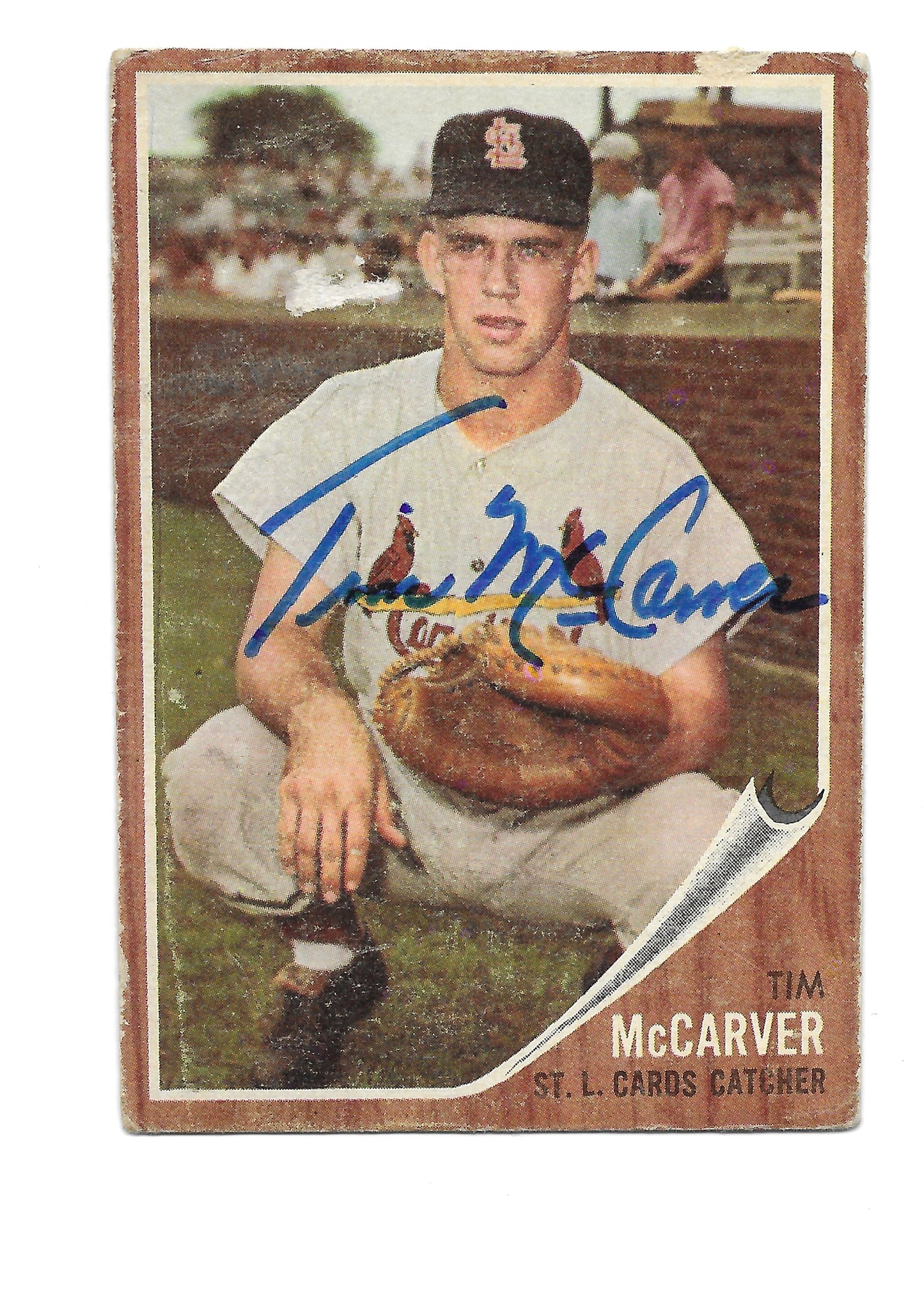 1962 Topps Tim McCarver Rookie