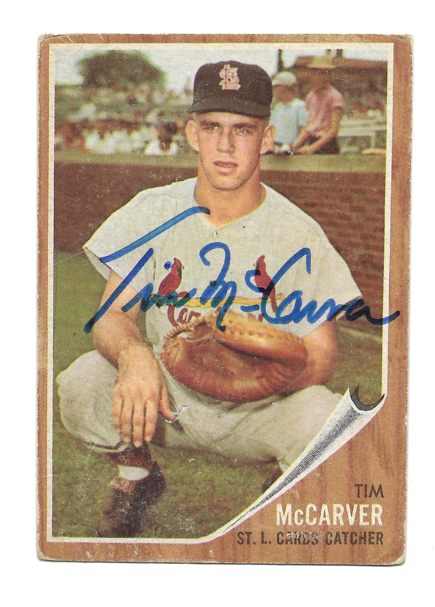 1962 Topps Tim McCarver Rookie