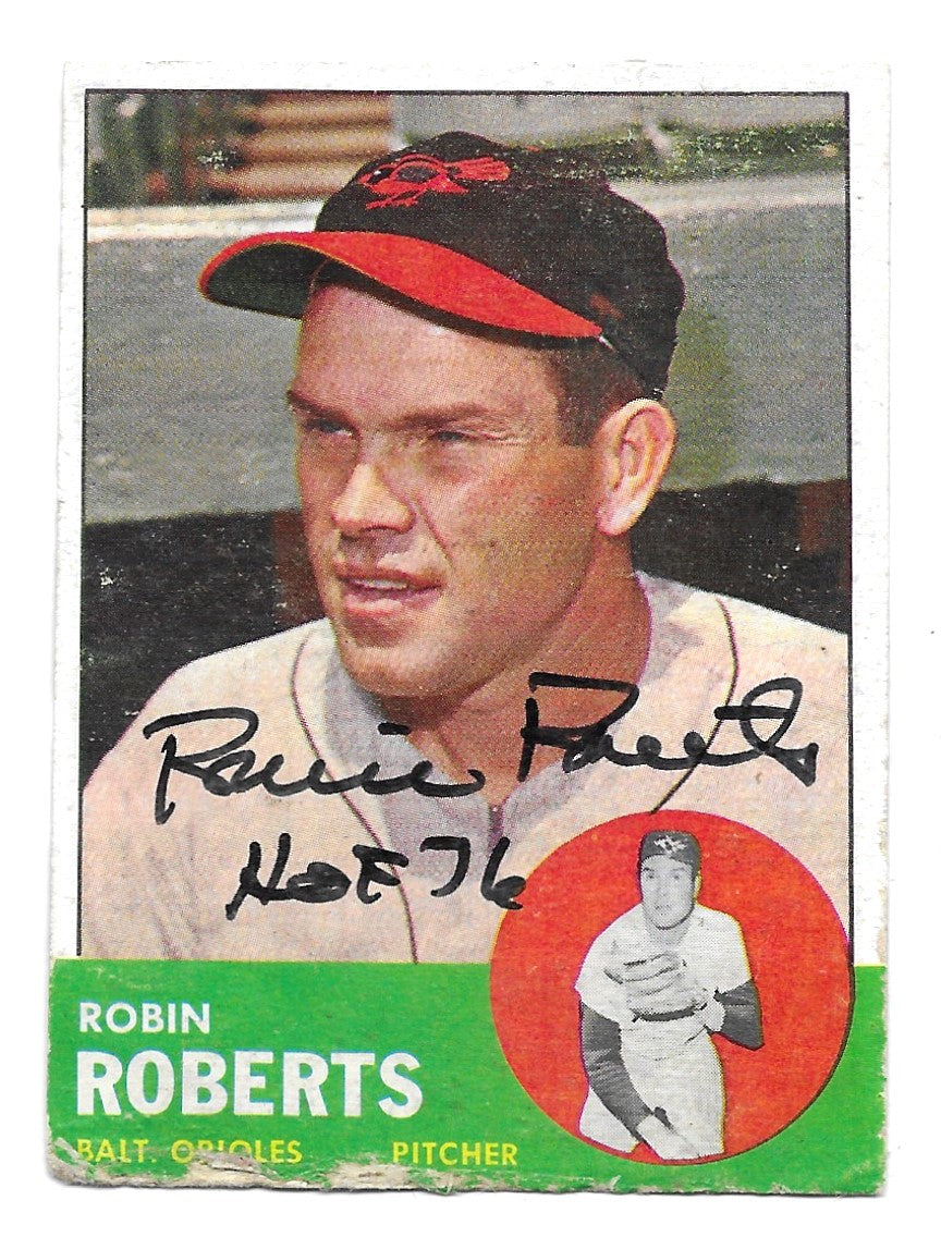 1963 Topps Robin Roberts