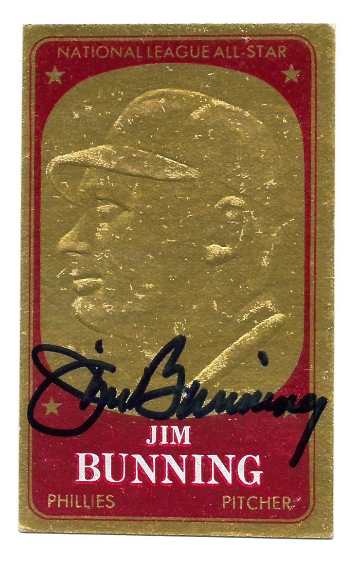 1965 Topps Embossed Jim Bunning