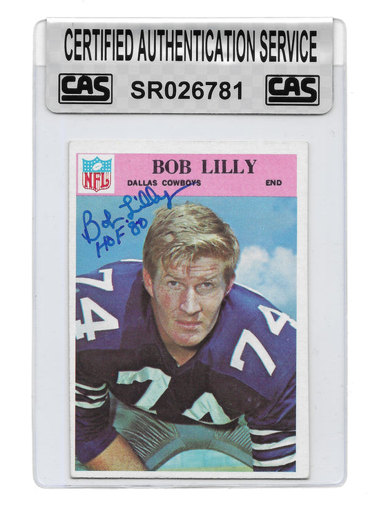 1966 Philadelphia Bob Lilly Authenticated